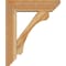 Ekena Millwork Legacy Slat Rough Sawn Bracket w/ Offset Brace, Western Red Cedar, 6"W x 20"D x 24"H BKT0604X20X24LEC06RWR - alternate 3